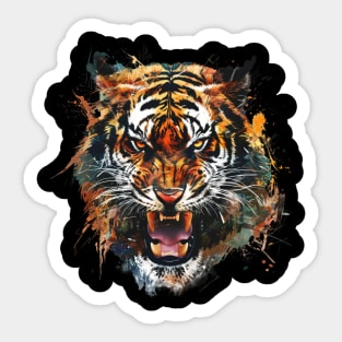 Tiger Color Adaptations Sticker